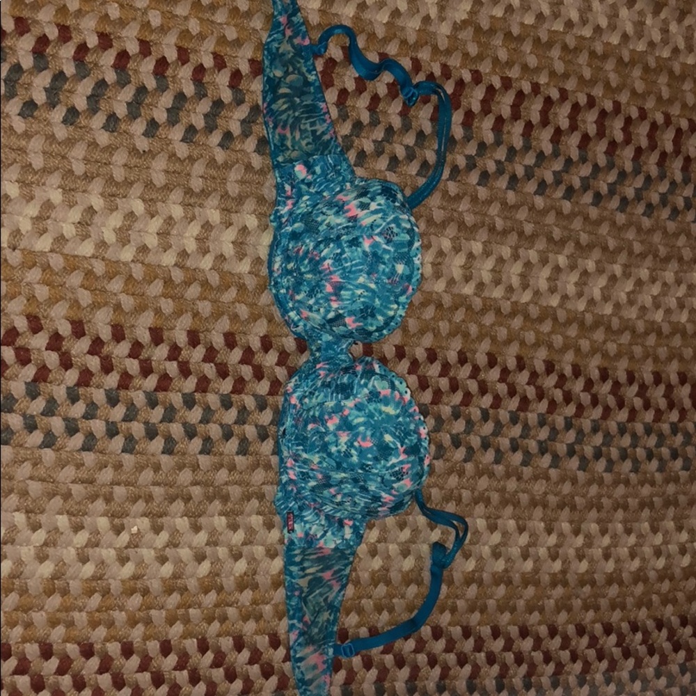 PINK push-up lace bra